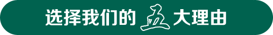 選擇我們五大理由